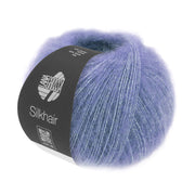 Lana Grossa Silkhair 182 Violet Blauw