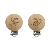 Durable Houten Speenclips 2 stuks 54 100% Lief