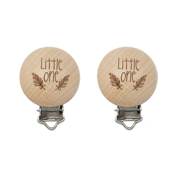 Durable Houten Speenclips 2 stuks 53 Little One