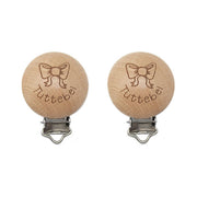 Durable Houten Speenclips 2 stuks 52 Tuttebel