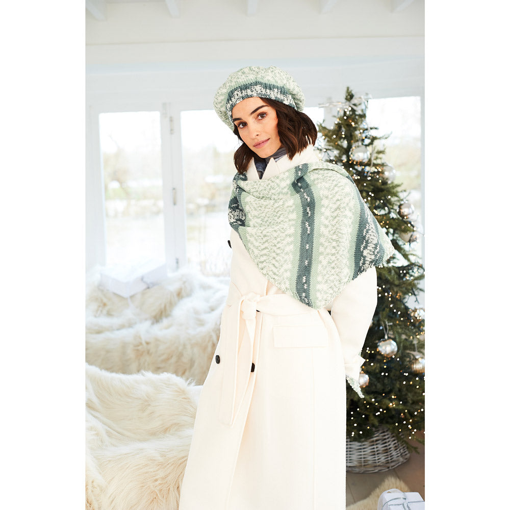 Easy fair isle effect — gemaakt met Stylecraft breipatroon Easy Fair Isle Effect Accessories (2)