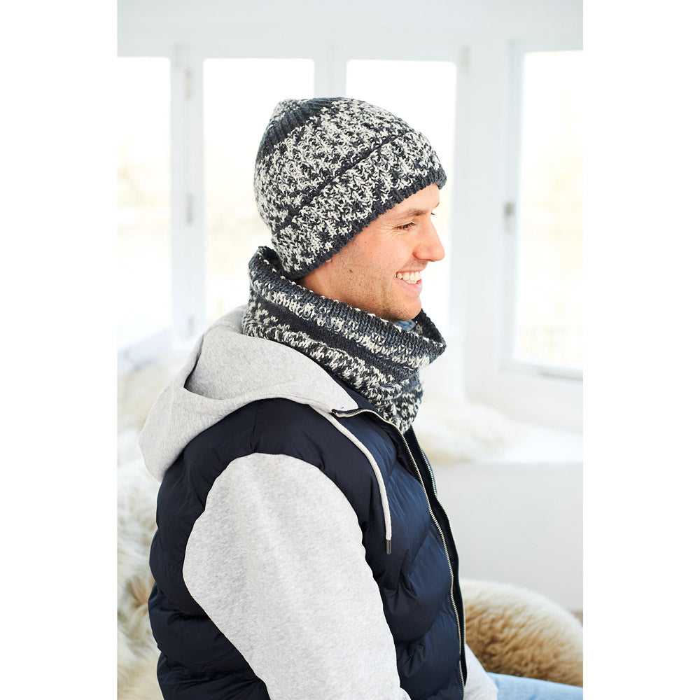 Easy fair isle effect — gemaakt met Stylecraft breipatroon Easy Fair Isle Effect Accessories