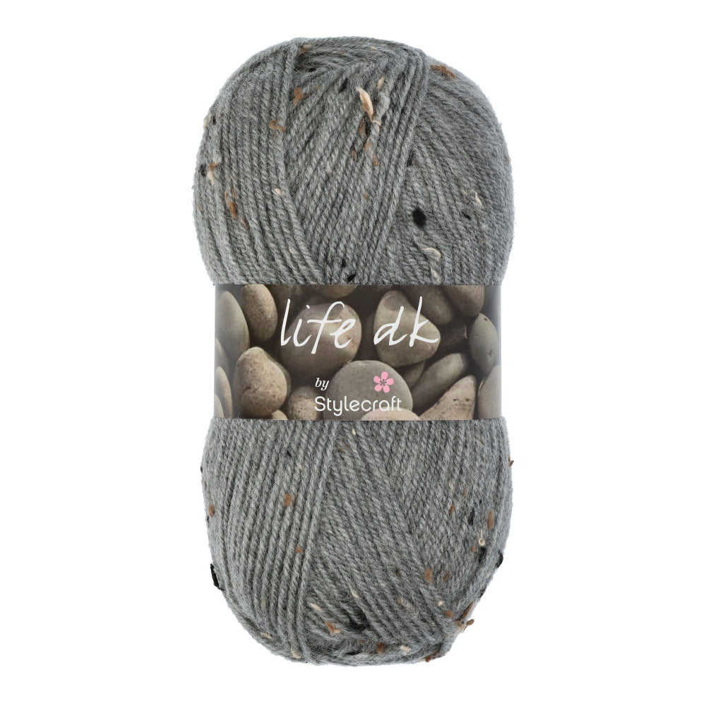 Stylecraft Life DK - Nepp shades 2327 Pebble Nepp