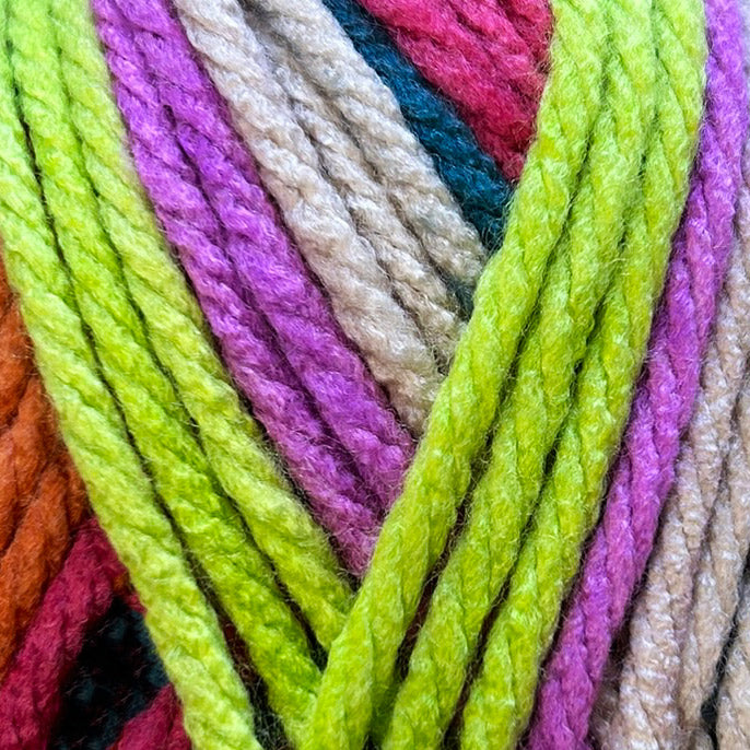 Tutti frutti — gemaakt met Stylecraft Merry Go Round XL