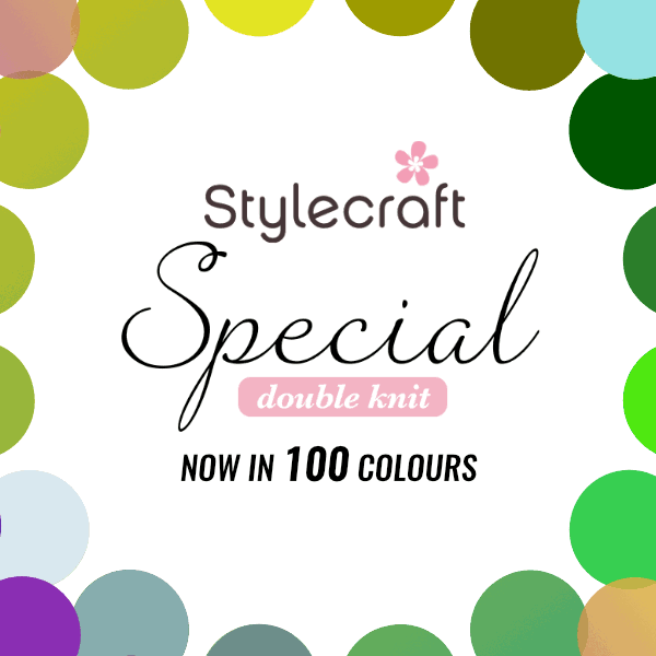Special animated — gemaakt met Stylecraft Special DK Alle Kleuren Pakket