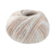 Lana Grossa Superkid Seta Print 101 Crème/Beige/Zilvergrijs