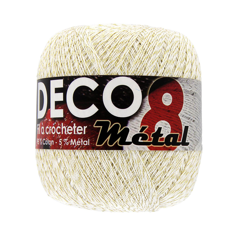 Trimits Deco 8M Haakkatoen Metallic 01 O Comfort