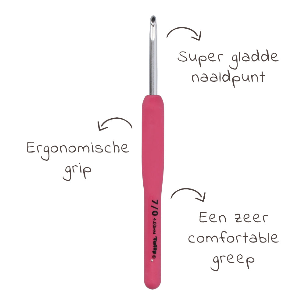 Tekstnl — gemaakt met Tulip Etimo Rose Haaknaald 6.50mm