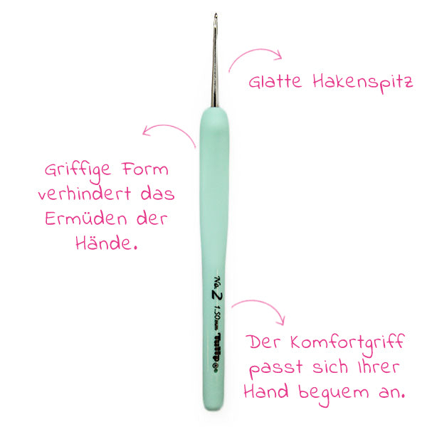 Sucre de — gemaakt met Tulip Sucre Bead Softgrip Haaknaald 1.75mm