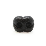 Veiligheidsneus hond zwart 18mm