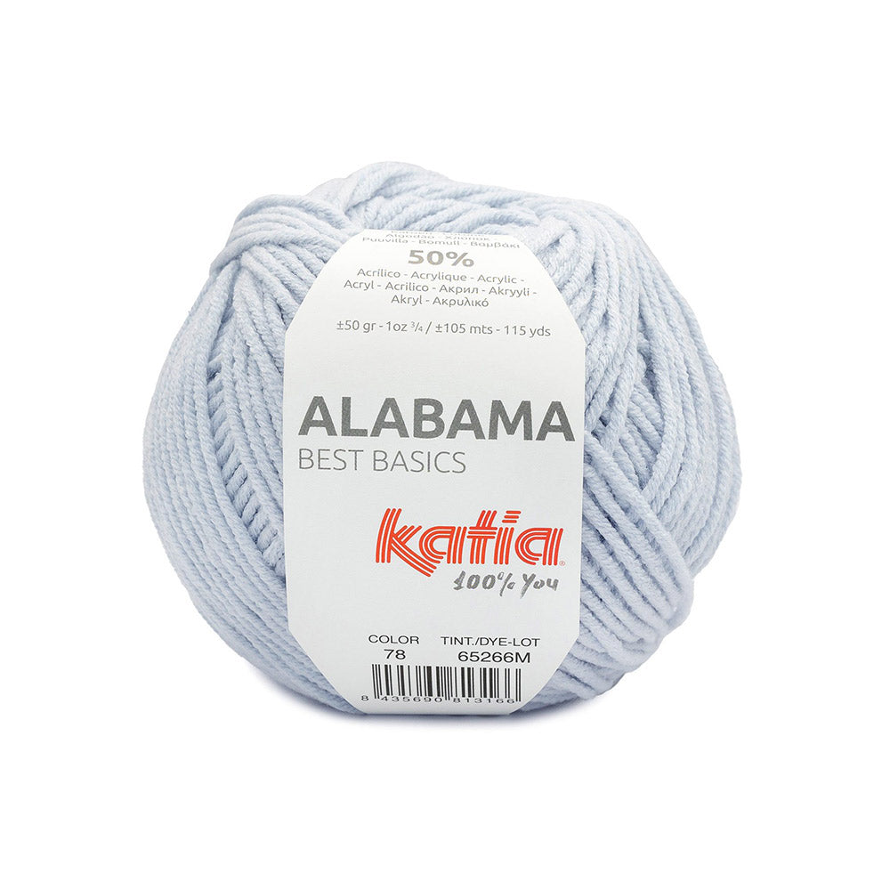 Katia Alabama 078 Licht hemelsblauw