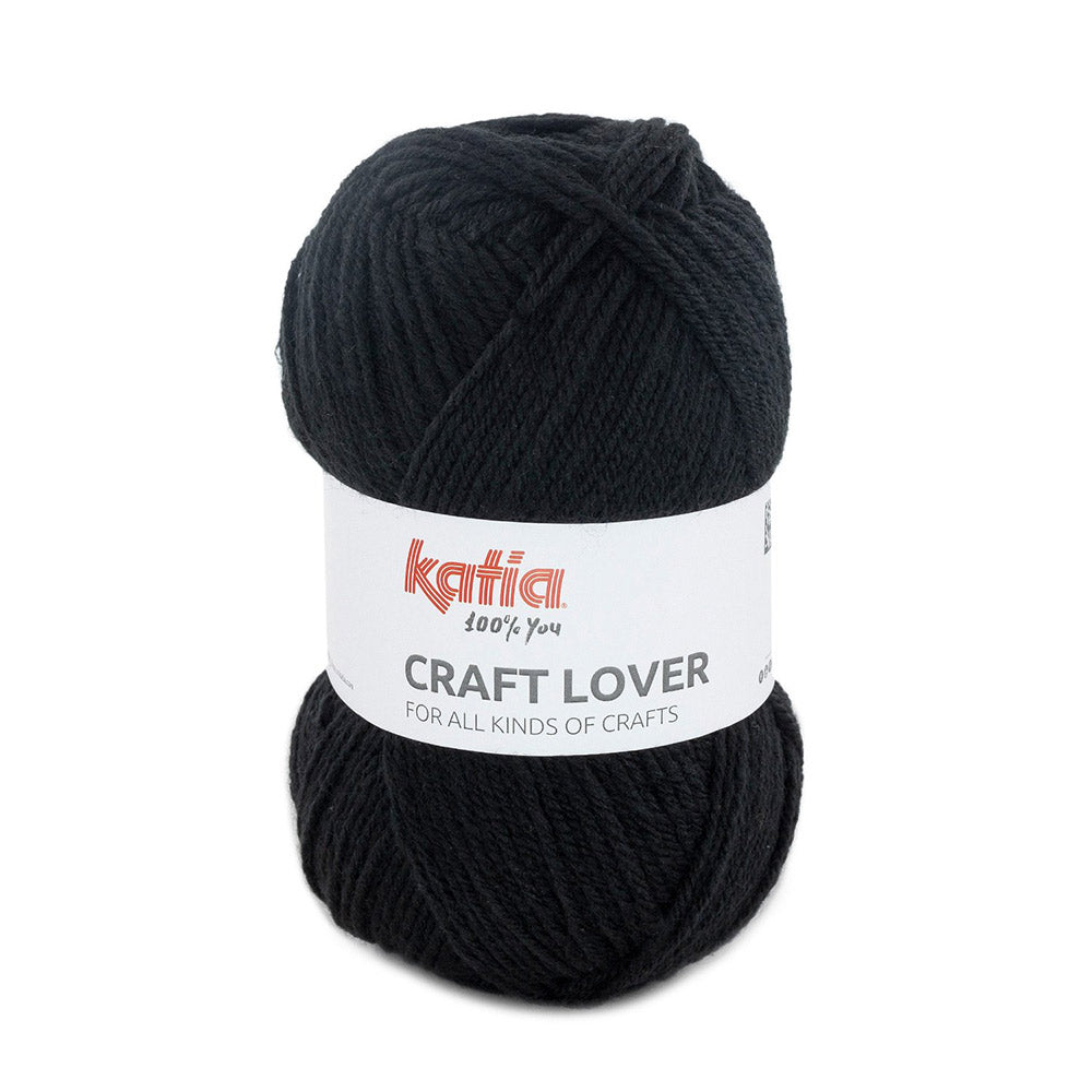 Katia Craft Lover 002 Zwart