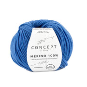 Katia Merino 100% 078 Donker jeans