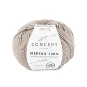 Katia Merino 100% 040 Steen grijs
