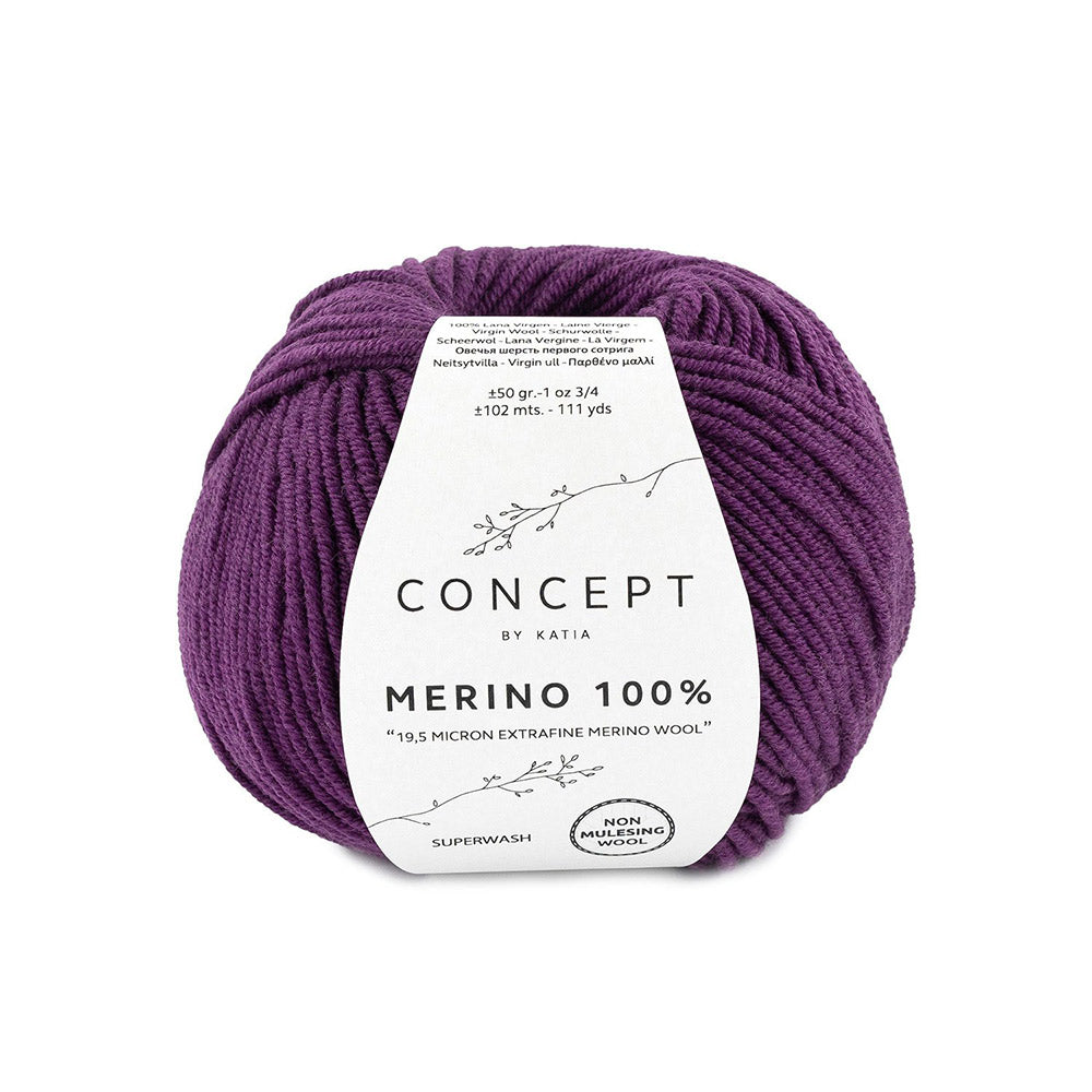 Katia Merino 100% 043 Violet