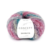 Katia Shibuya 103 Kauwgom Roze-Grijs-Olieverf