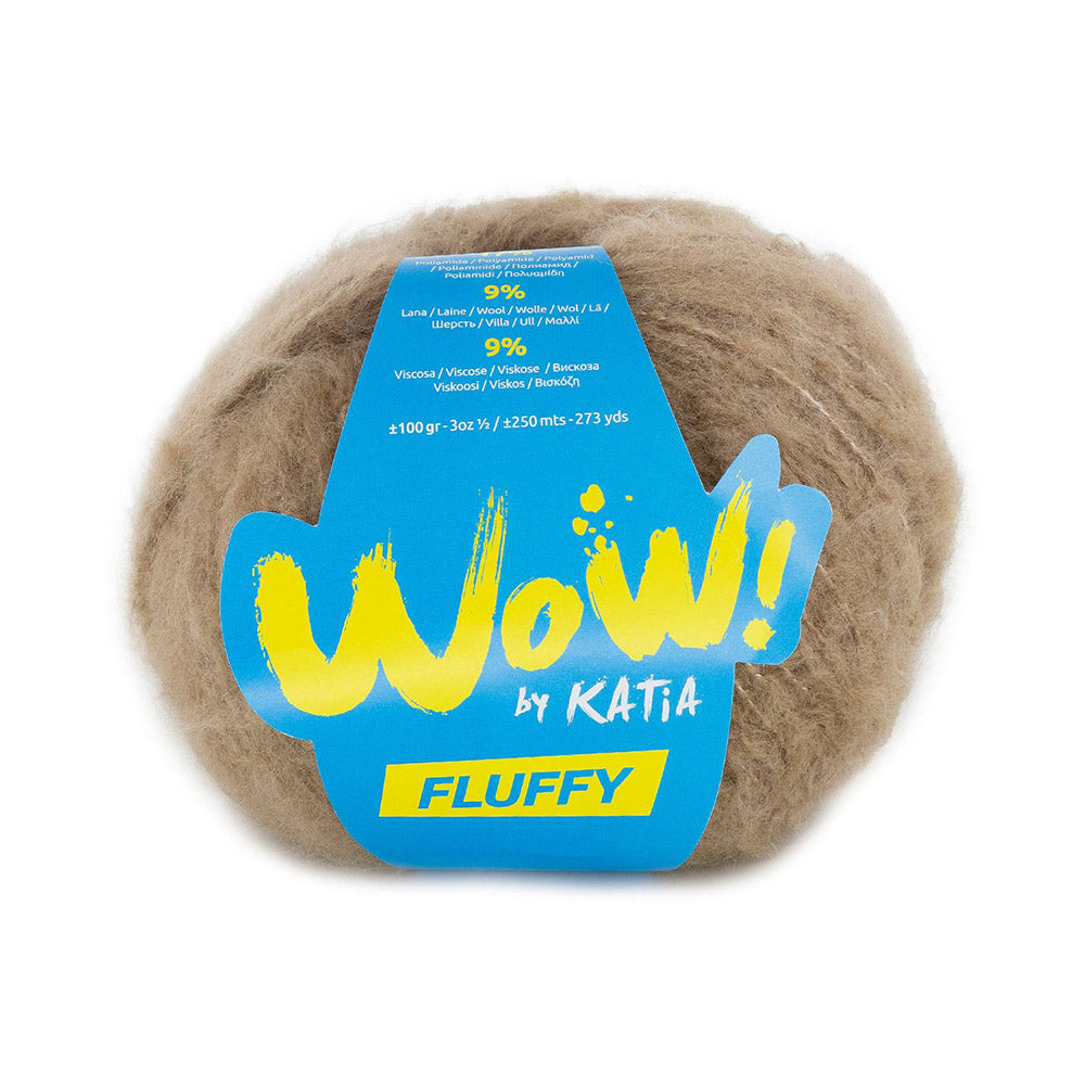 Katia WOW - Fluffy 084 Camel