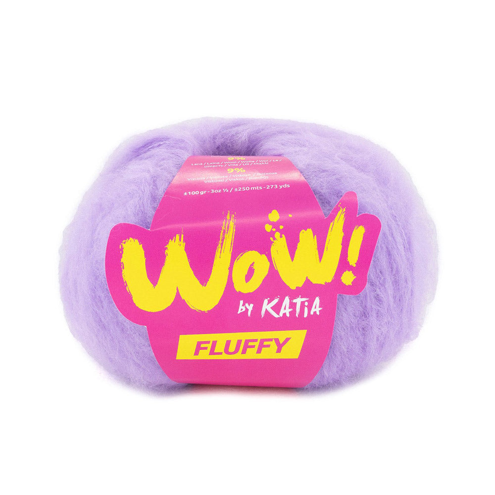 Katia WOW - Fluffy 100 Lavendel