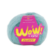 Katia WOW - Fluffy 091 Water blauw