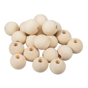 Trimits Houten Kralen 20 mm (12 stuks) - losse houten kralen