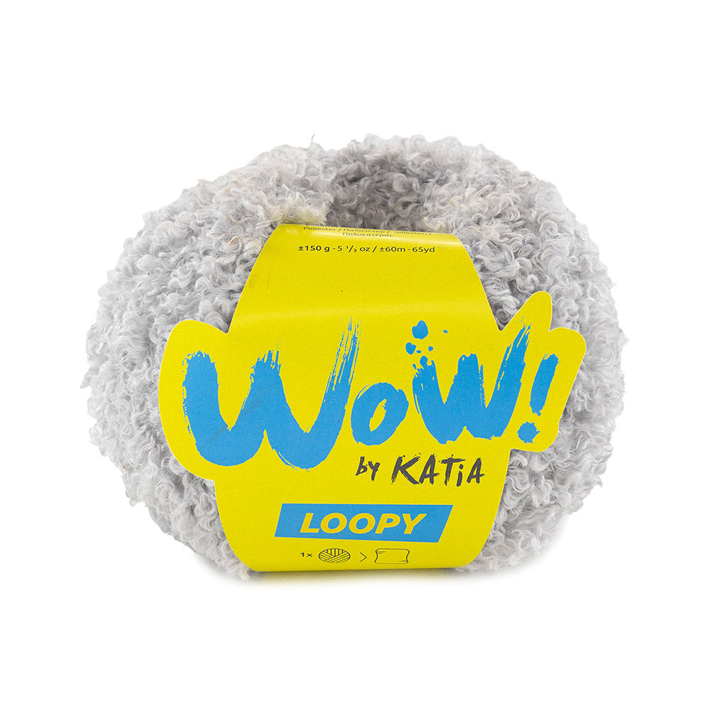 Katia WOW - Loopy 155 Licht grijs