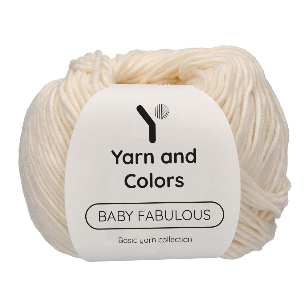 Yarn and Colors Baby Fabulous 002 Cream