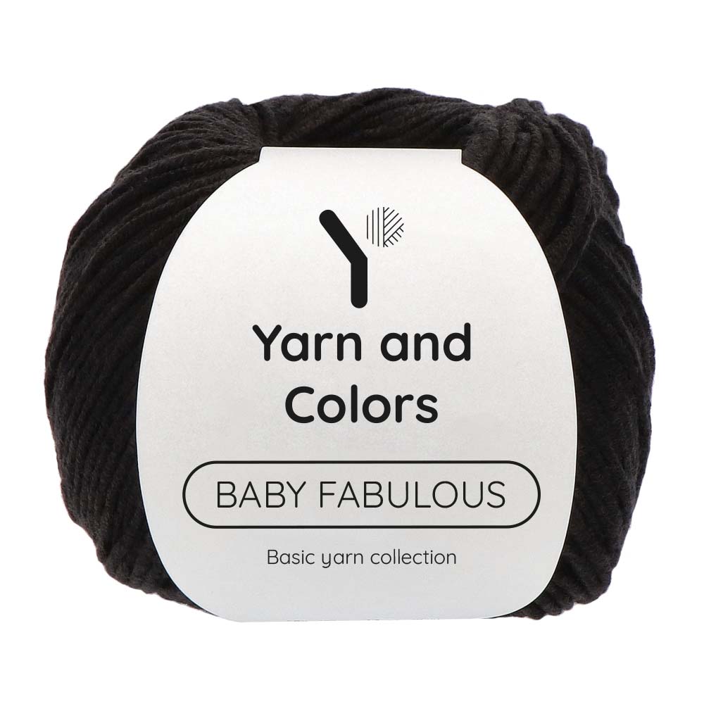 Yarn and Colors Baby Fabulous 100 Black