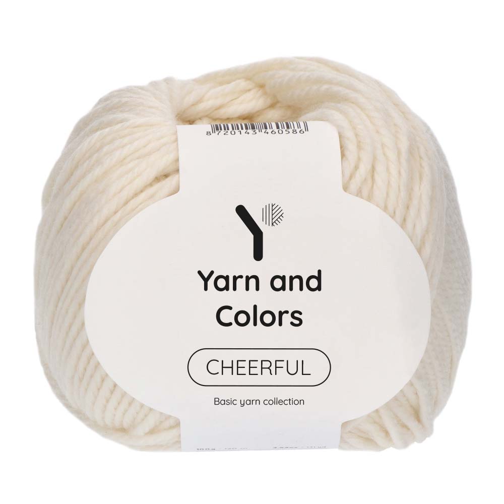 Yarn and Colors Cheerful 002 Cream