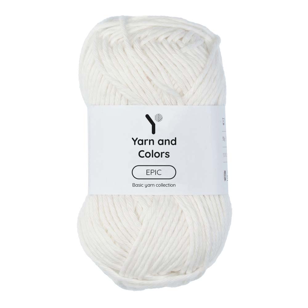 Yarn and Colors Epic 001 White