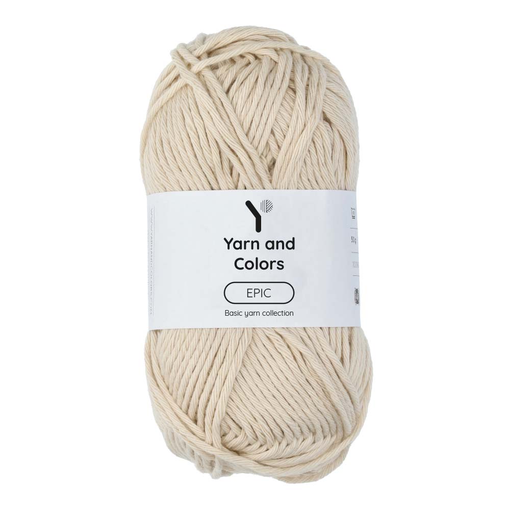 Yarn and Colors Epic 003 Ecru
