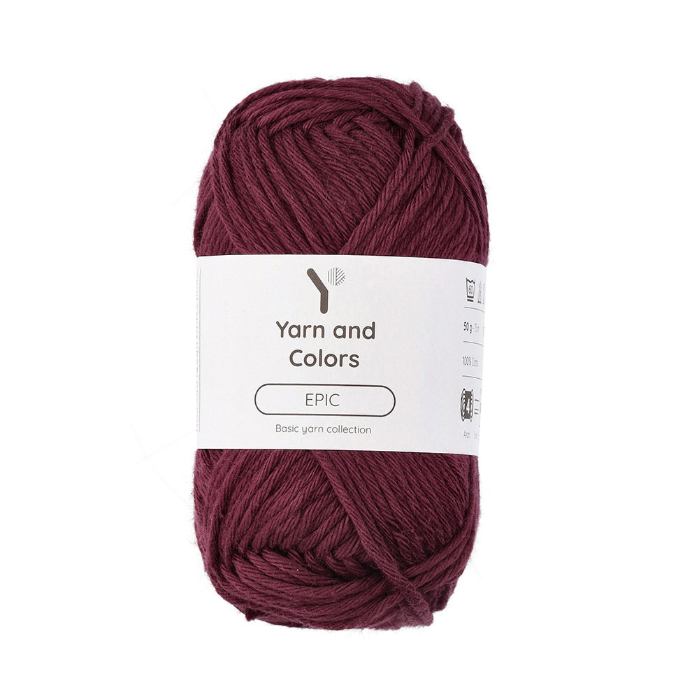 Yarn and Colors Epic 132 Bordeaux