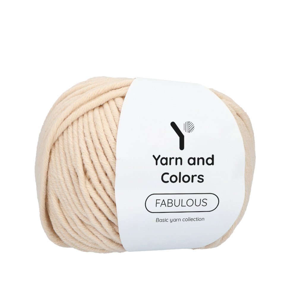 Yarn and Colors Fabulous 003 Ecru