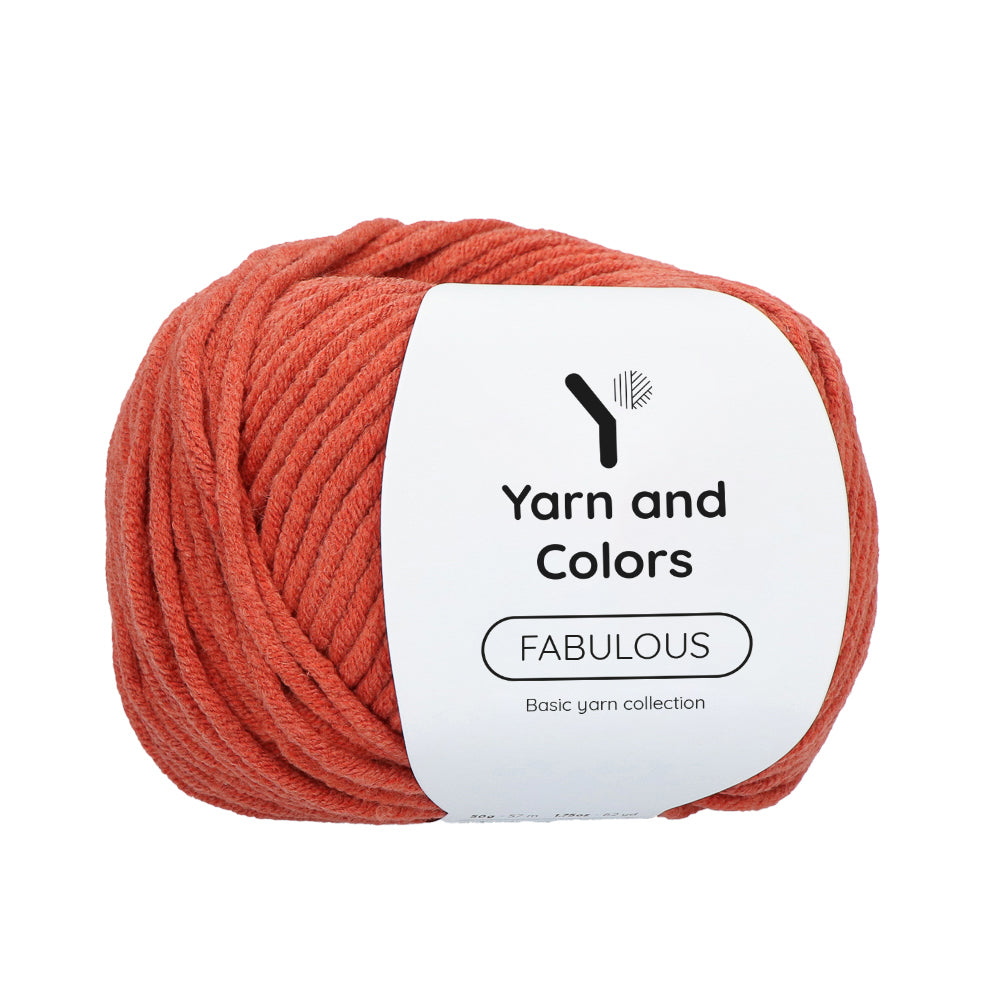 Yarn and Colors Fabulous 023 Brick
