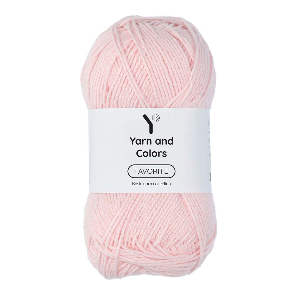 Yarn and Colors Favorite 044 Light Pink