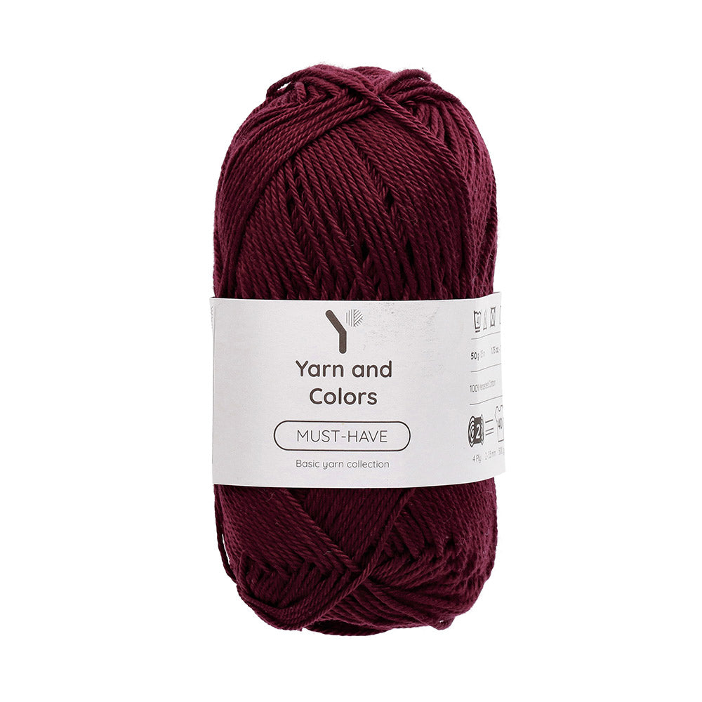 Yarn and Colors Must-have 132 Bordeaux