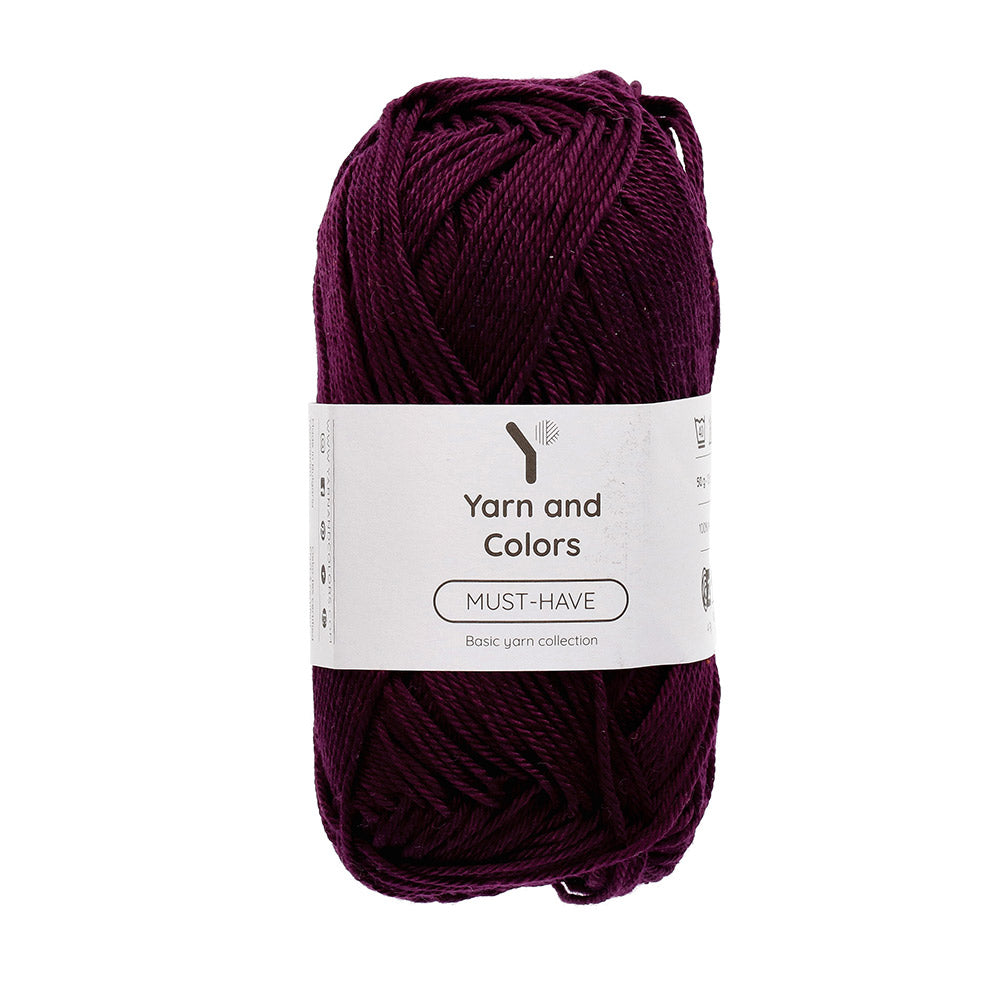 Yarn and Colors Must-have 134 Eggplant