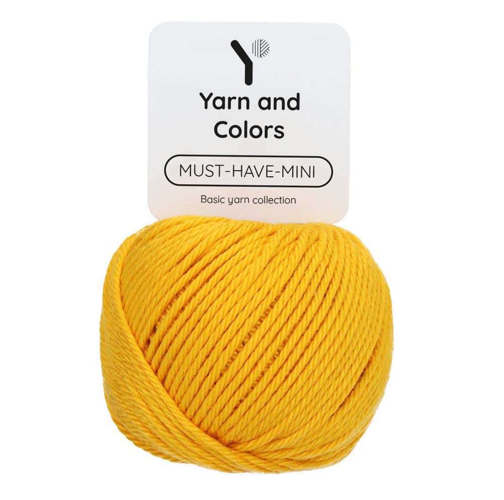 Yarn and Colors Must-have Minis 015 Mustard