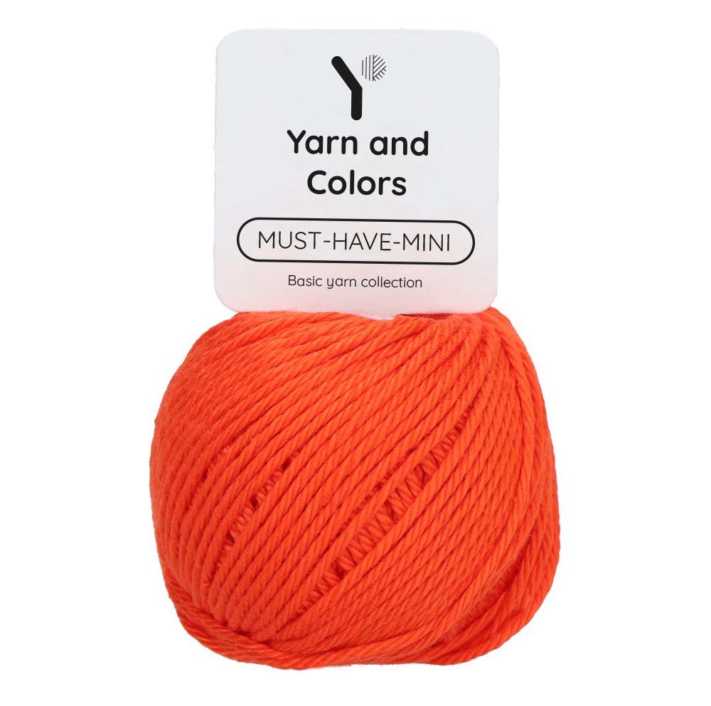 Yarn and Colors Must-have Minis 022 Fiery Orange