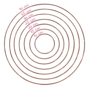 Yarn and Colors Rosé Metalen Ring 10 cm