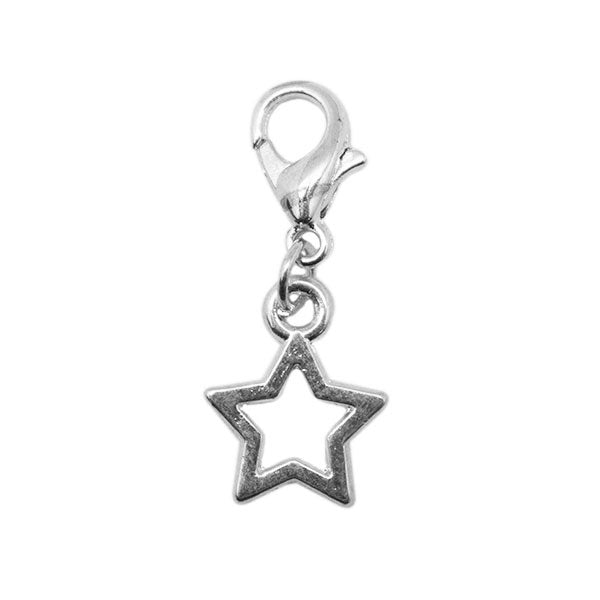 Yarn and colors charm zilver star — gemaakt met Yarn and Colors Star Charm