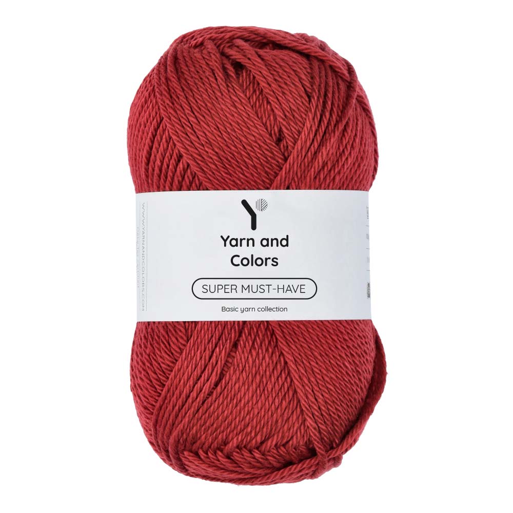Yarn and Colors Super Must-have 029 Burgundy