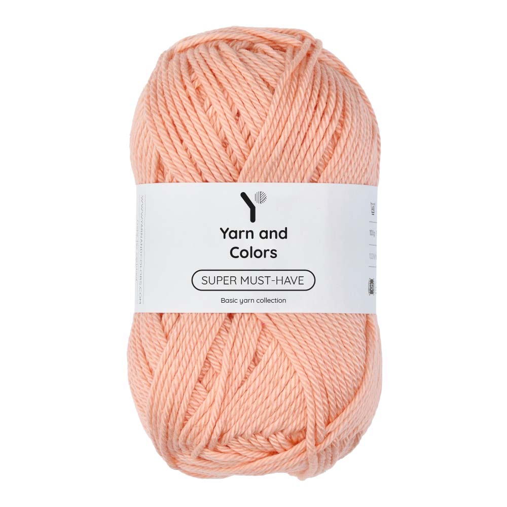 Yarn and Colors Super Must-have 042 Peach