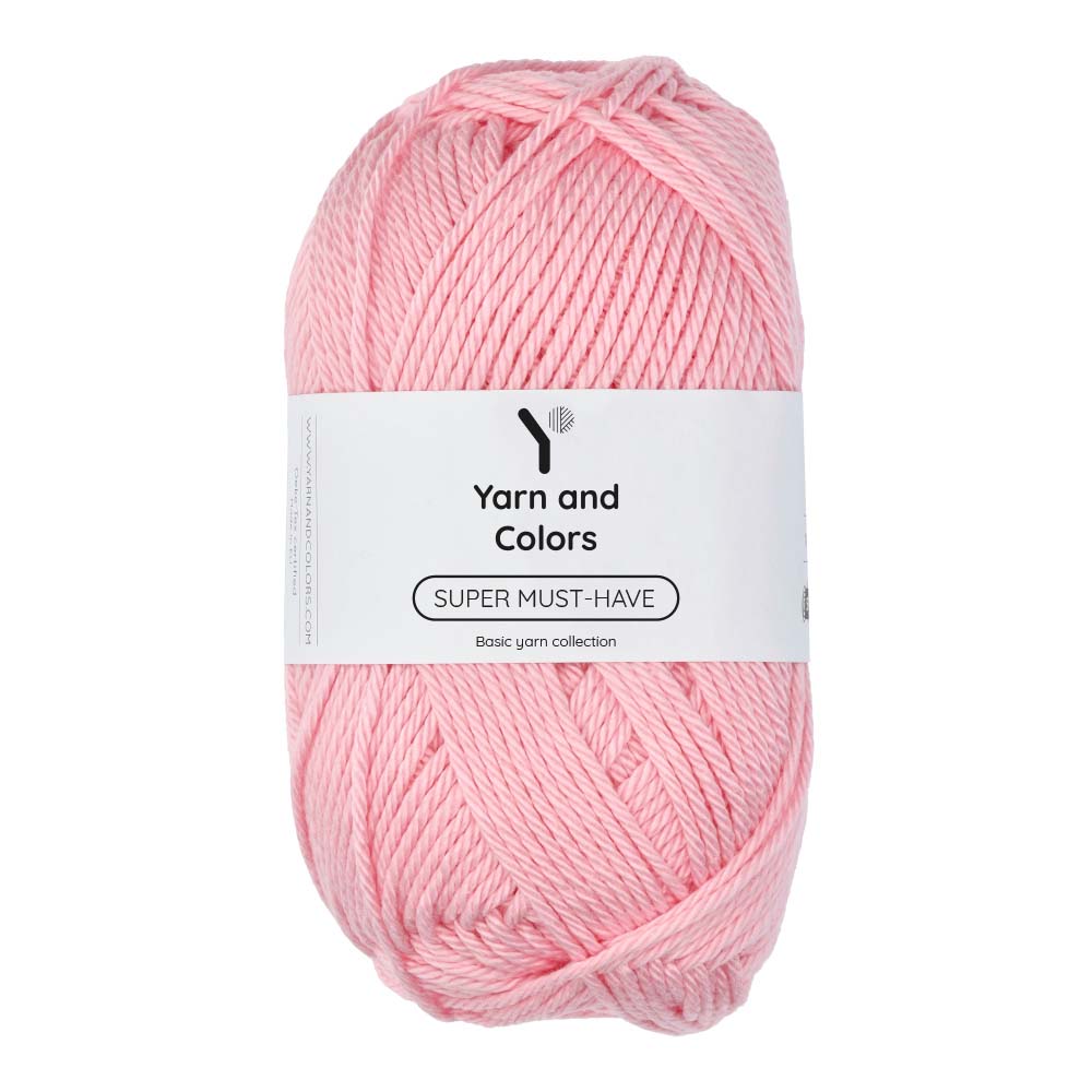 Yarn and Colors Super Must-have 046 Pastel Pink