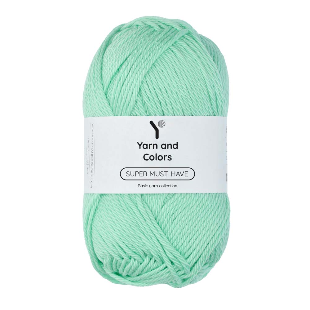 Yarn and Colors Super Must-have 075 Green Ice