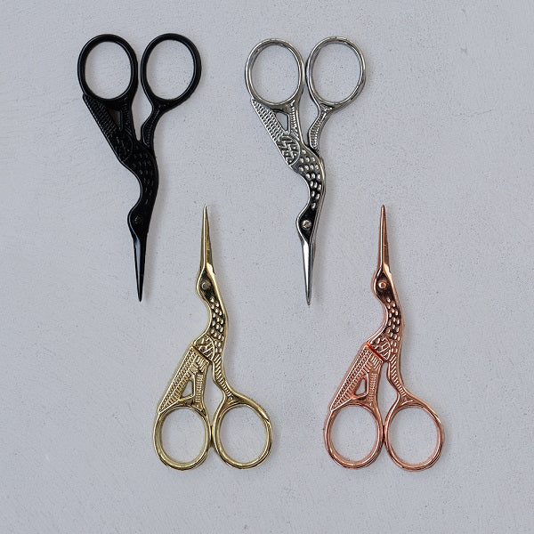 Bird scissor — gemaakt met Yarn and Colors Vogel Schaar Silver
