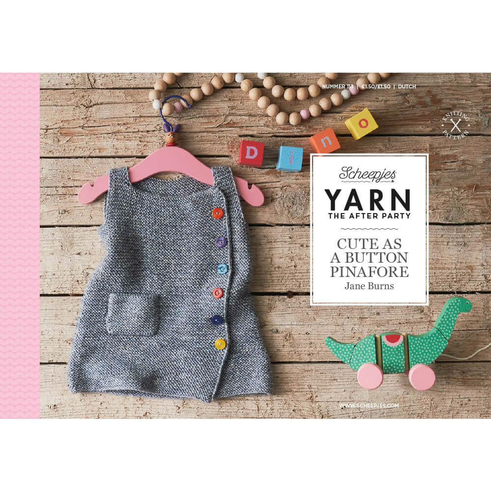 YARN The After Party nr.113 Cute Button Pinafore NL