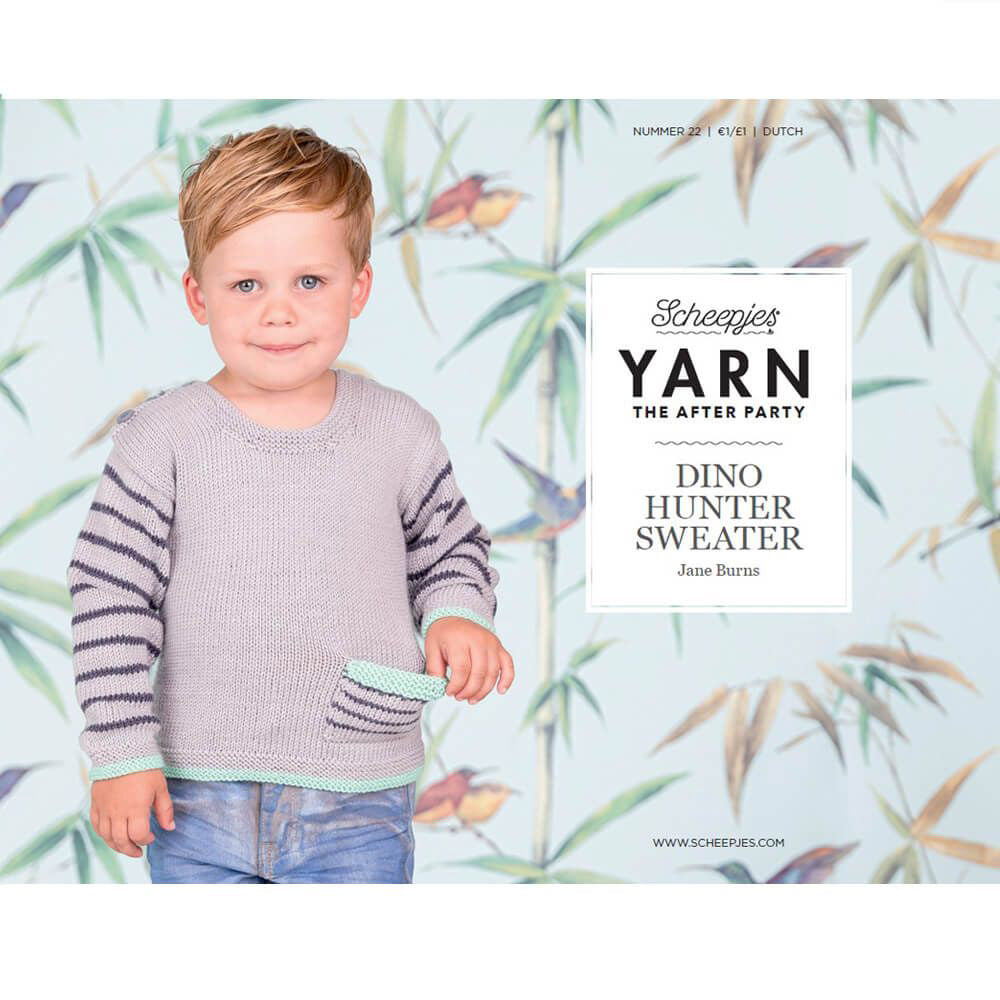 YARN The After Party nr.22 Dino Hunter Sweater DE