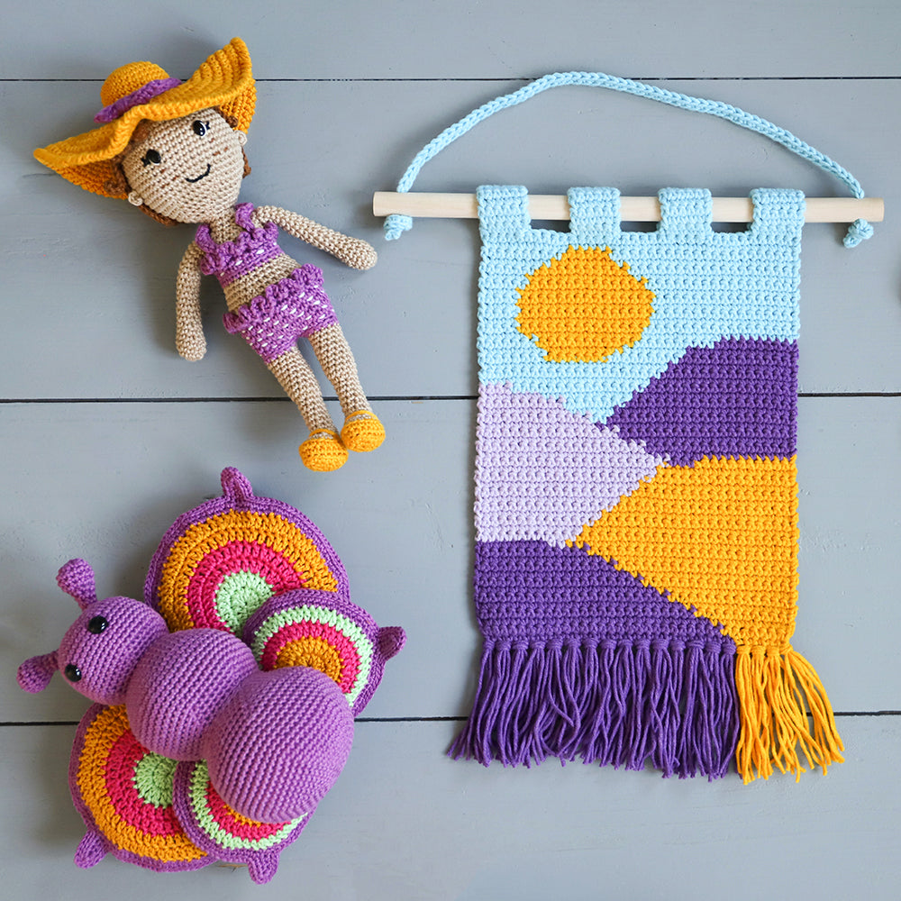 Summer — gemaakt met Zomer Wandhanger Haakpakket (3)