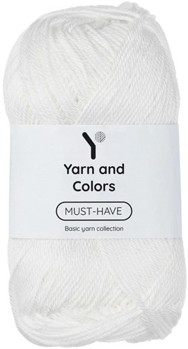 Yarn and Colors Must-have 001 White